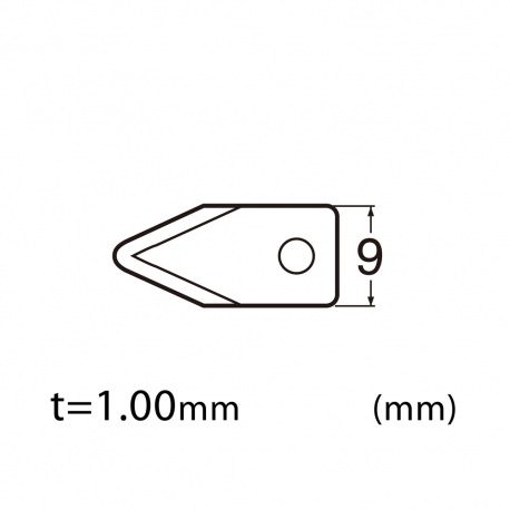 BC-400P Circle Cutter Spare Blades