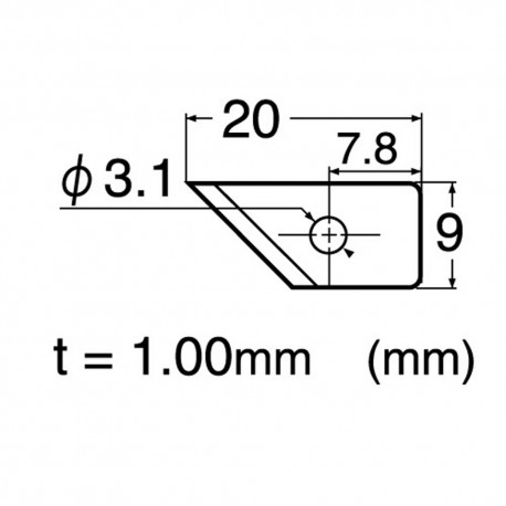 OL-7000GP Oval Shape Cutting Tool