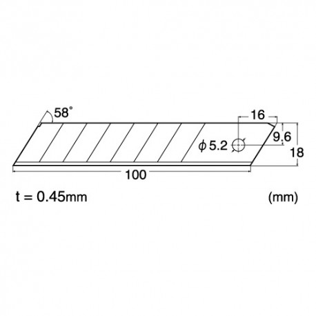 BL-50P - 18mm Spare Blades