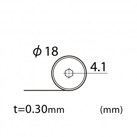 BR1801P - 18mm Rotary Spare Blade