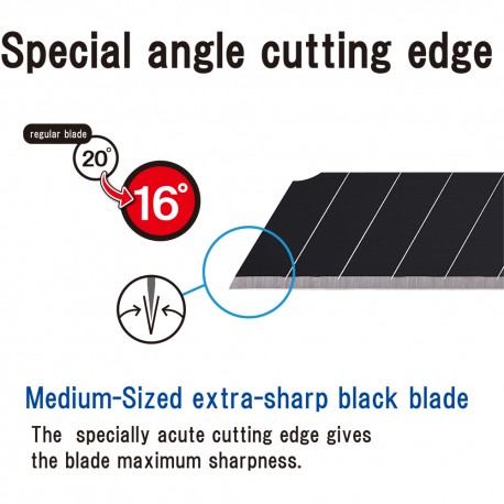 BH23P - 12.3mm Spare Black Blades