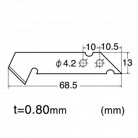 BP-400P Spare Blades