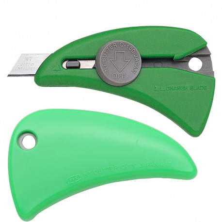 Q-100P Quick Knife - Green