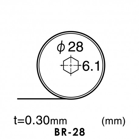 RO-1P Rolling Cutter 28mm