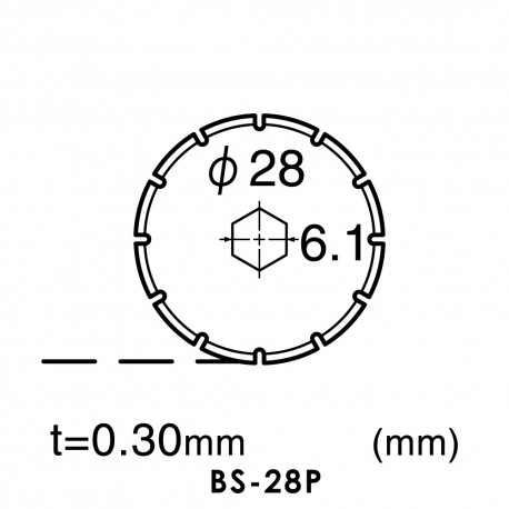 RO-1P Rolling Cutter 28mm