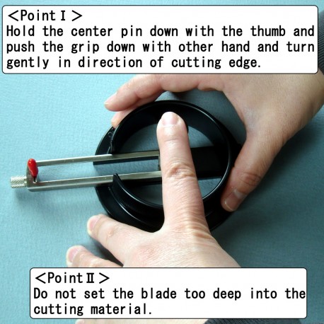 eC-1500P Light-Duty Circle Cutter 1.8cm to 17cm - ECO