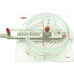 iC-1500P Light-Duty Circle Cutter 1.8cm to 17cm - Transparent Body