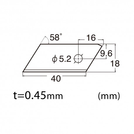 BZL11P - 18mm Heavy-Duty segment-free short Blades