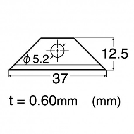 BR-400P - 12.5mm Spare Blades