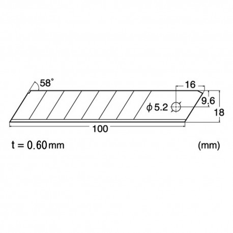 BL06P - 18mm Heavy Duty Spare Blade