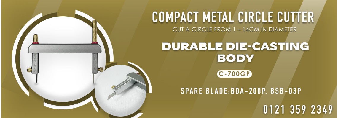 NT Cutter C-700GP Compact Metal Circle Cutter